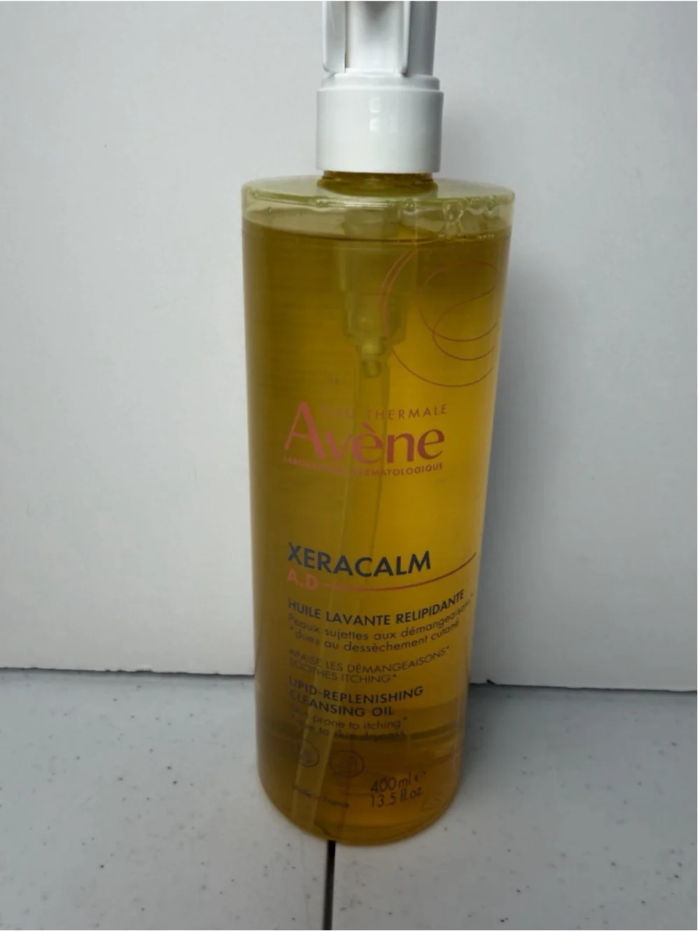 Avene XeraCalm A.D Lipid-Replenishing Cleansing Oil - 13.5 fl oz Exp -12/26